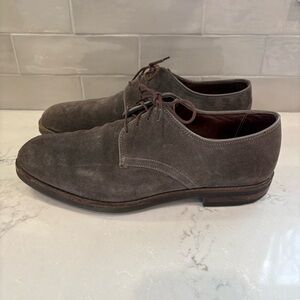 Allen Edmonds Men's Nomad Classic Suede Derby 9.5 EUC!